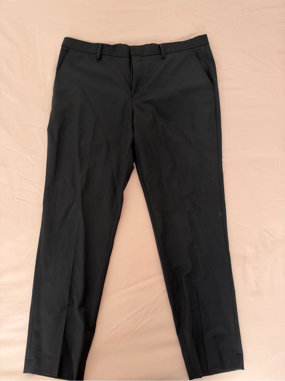 Express Men's Black Dress Pants - Extra Slim Fit